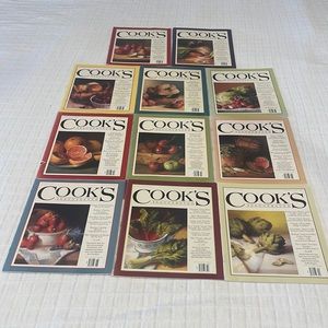 Cooks illustrated vintage 2001 & 2002 magazine bundle cooking recipes chef